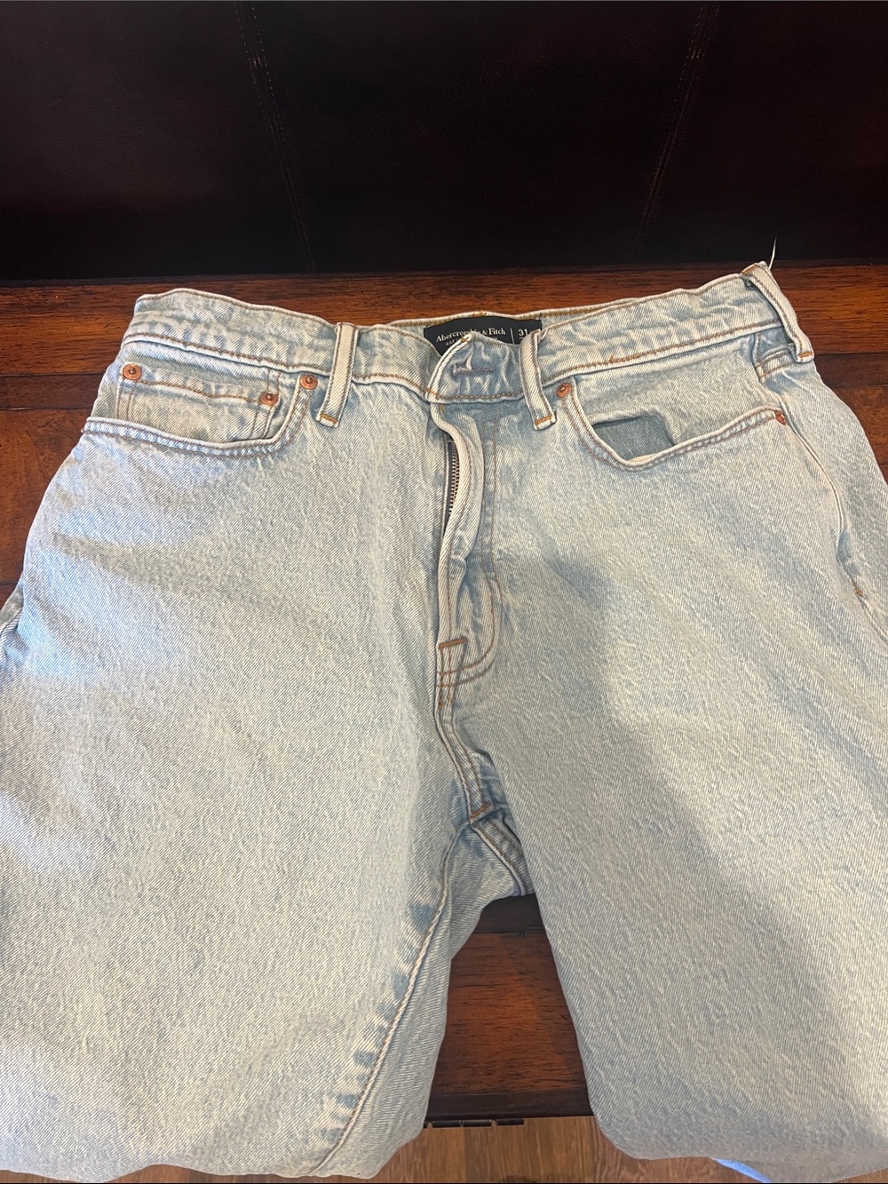 Abercrombie & Fitch Relaxed Light Blue Men’s Jeans